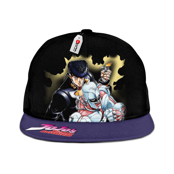 Josuke Higashikata Snapback Hats Custom JJBA Anime Hat For Fans