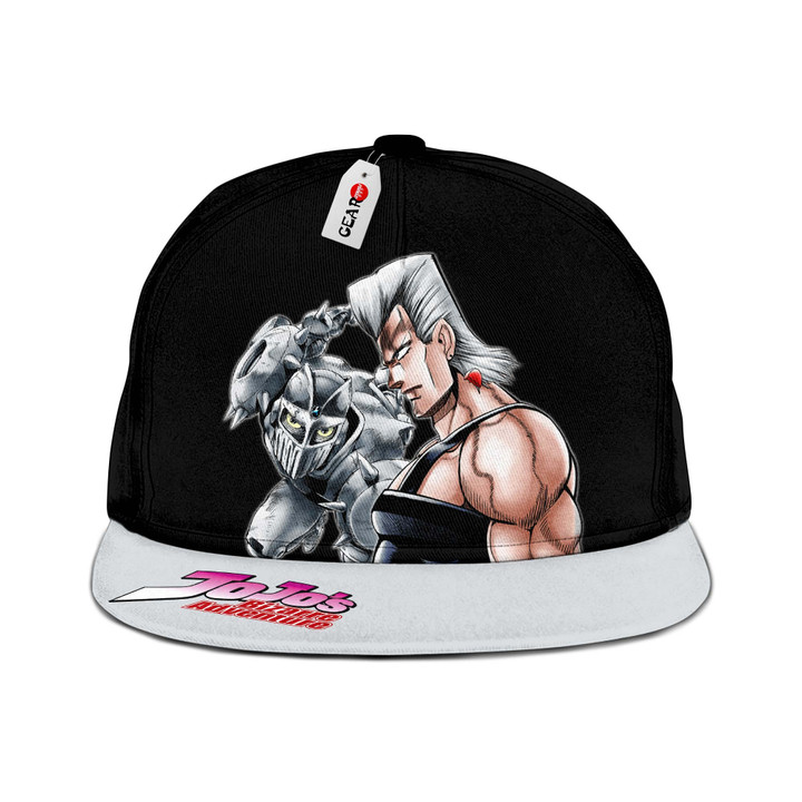 Jean Pierre Polnareff Snapback Hats Custom JJBA Anime Hat For Fans