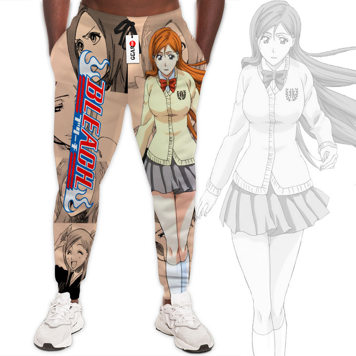 Orihime Inoue Jogger Pants BL Custom Anime Sweatpants Mix Manga