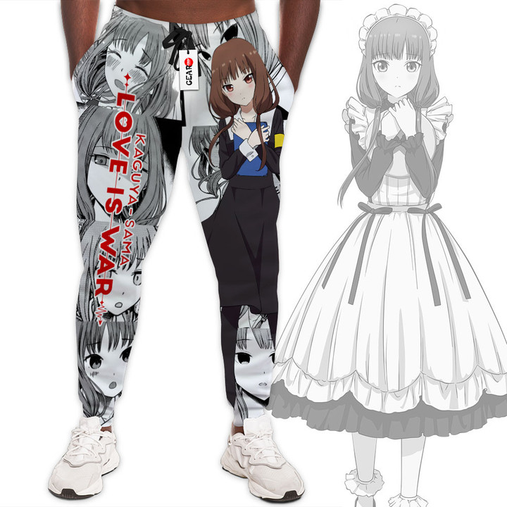 Miko Iino Jogger Pants Kaguya-sama Custom Anime Sweatpants Mix Manga