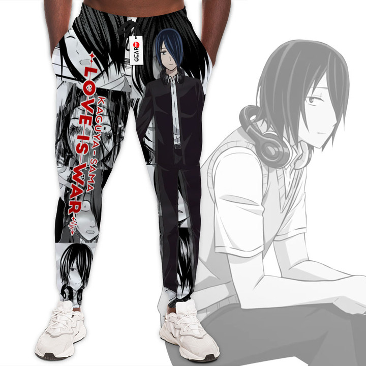 Yuu Ishigami Jogger Pants Kaguya-sama Custom Anime Sweatpants Mix Manga