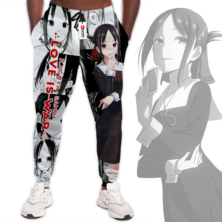 Kaguya Shinomiya Jogger Pants Kaguya-sama Custom Anime Sweatpants Mix Manga