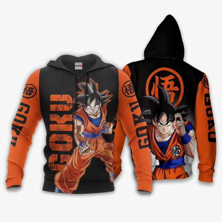 DBZ Goku Anime Hoodie Costume For Dragon Ball Z Fans
