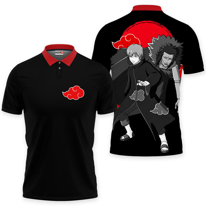 Noriaki Kakyoin Polo Shirts JJBA Custom Anime Merch Clothes Otaku Gift Ideas-1-gear otaku