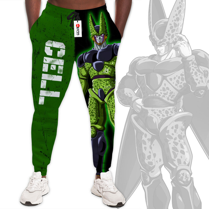 Cell Jogger Pants Dragon Ball Custom Anime Sweatpants