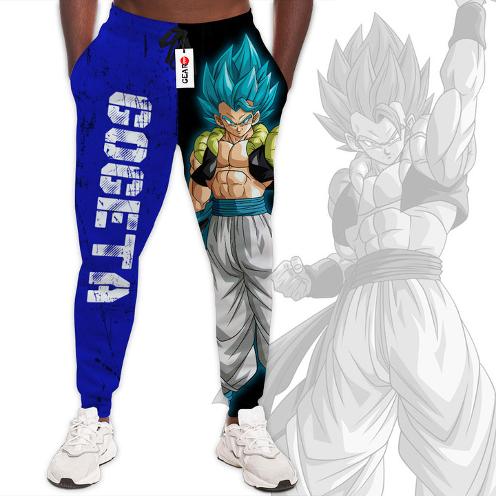 Gogeta Jogger Pants Dragon Ball Custom Anime Sweatpants