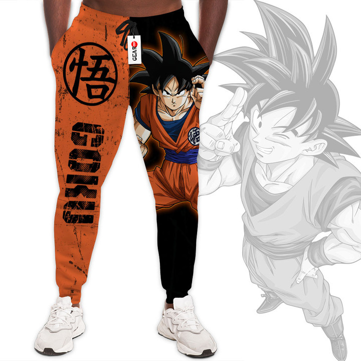 Goku Jogger Pants Custom Dragon Ball Anime Sweatpants