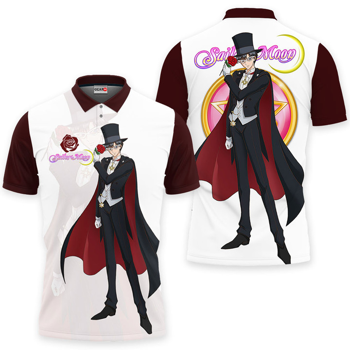 Artemis Polo Shirts Sailor Custom Anime Merch Clothes Otaku Gift Ideas-1-gear otaku