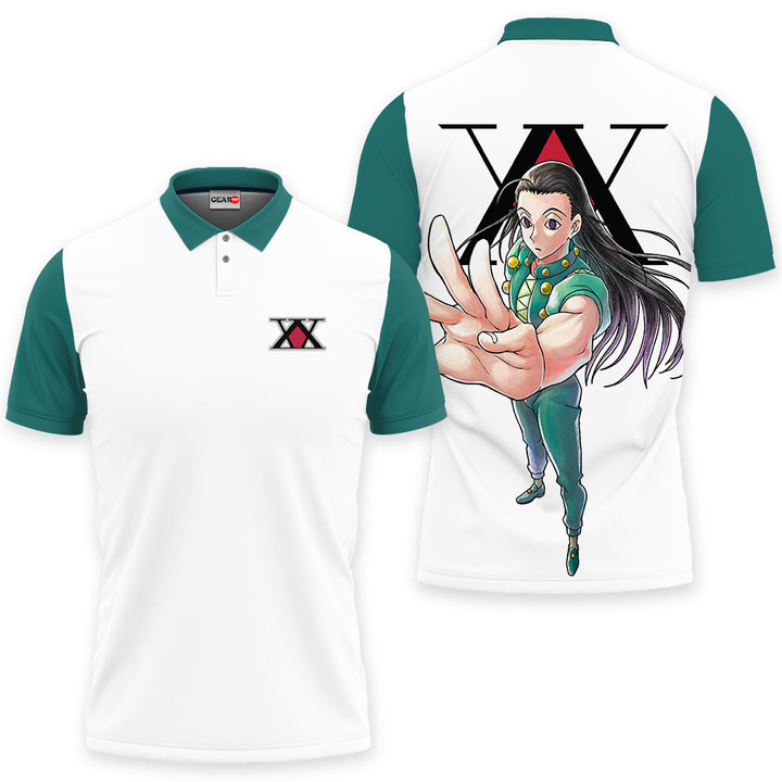 Komugi Polo Shirts HxH Custom Anime Merch Clothes For Otaku-1-gear otaku
