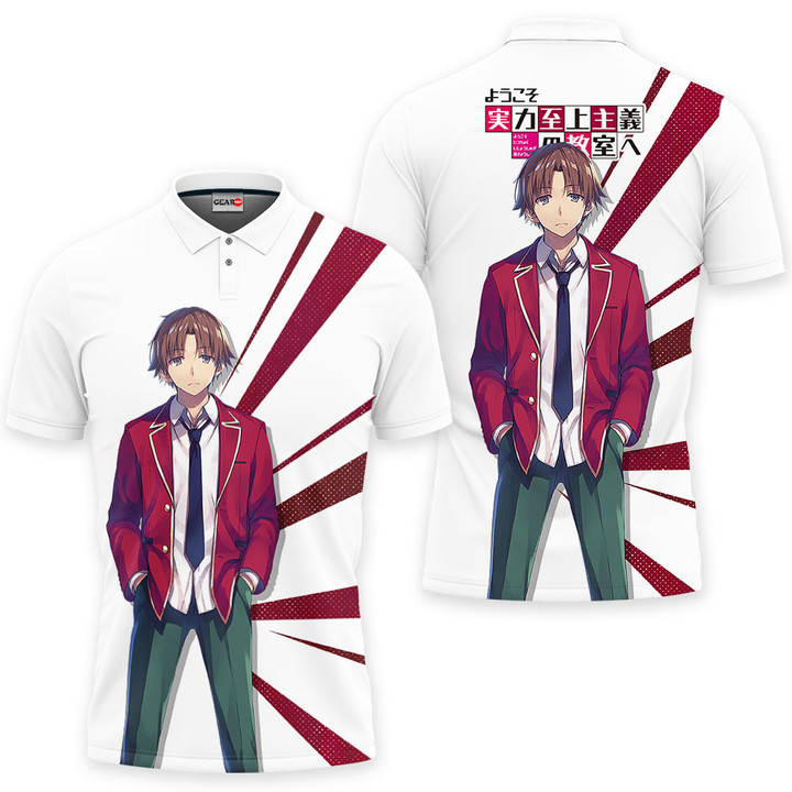 Arisu Sakayanagi Polo Shirts Classroom of the Elite Custom Anime Merch Clothes-1-gear otaku
