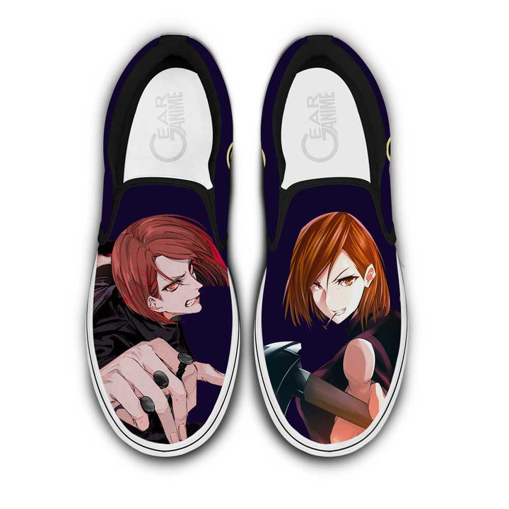Nobara Kugisaki Slip On Sneakers Custom Anime Jujutsu Kaisen Shoes - 1 - Gearotaku