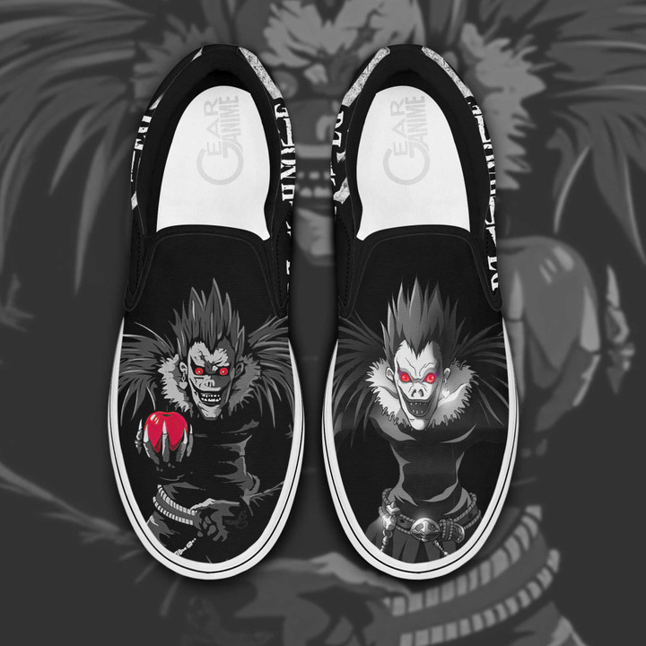 Ryuk Slip On Sneakers Death Note Custom Anime Shoes - 1 - Gearotaku