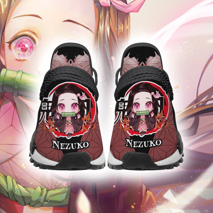 Nezuko NMD Shoes Custom Demon Slayer Anime Sneakers - 1 - Gearotaku