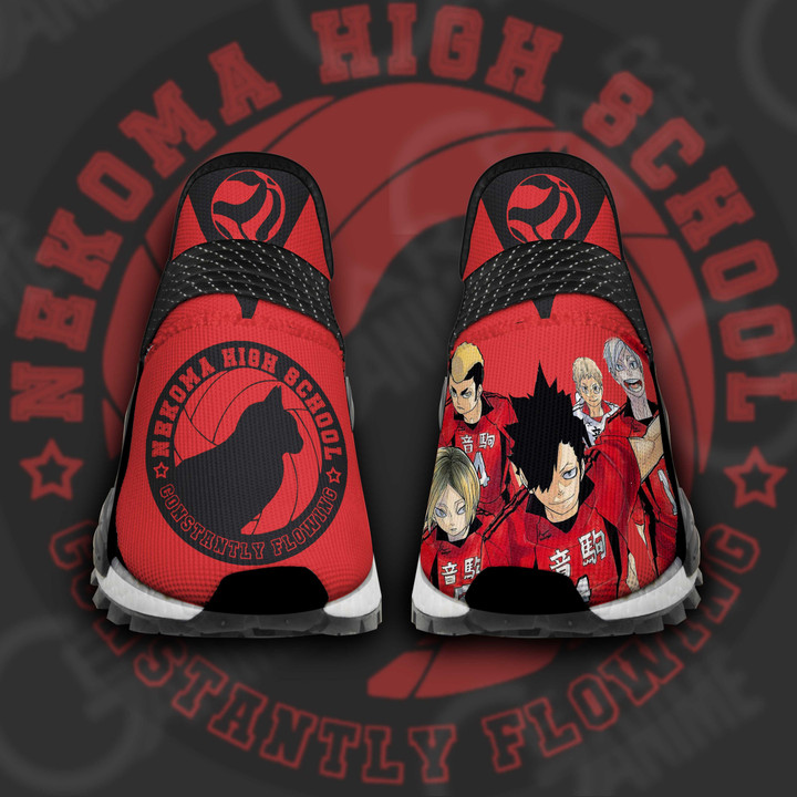 Nekoma High Shoes Haikyuu Custom Anime Shoes PT11 - 1 - Gearotaku