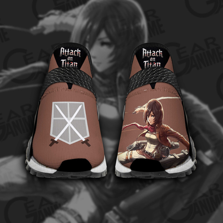 Mikasa Ackerman Shoes Attack On Titan Anime Shoes TT11 - 1 - Gearotaku