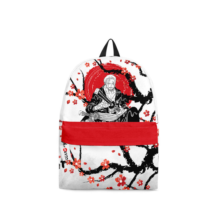 Roronoa Zoro Backpack Custom One Piece Anime Bag Japan Style