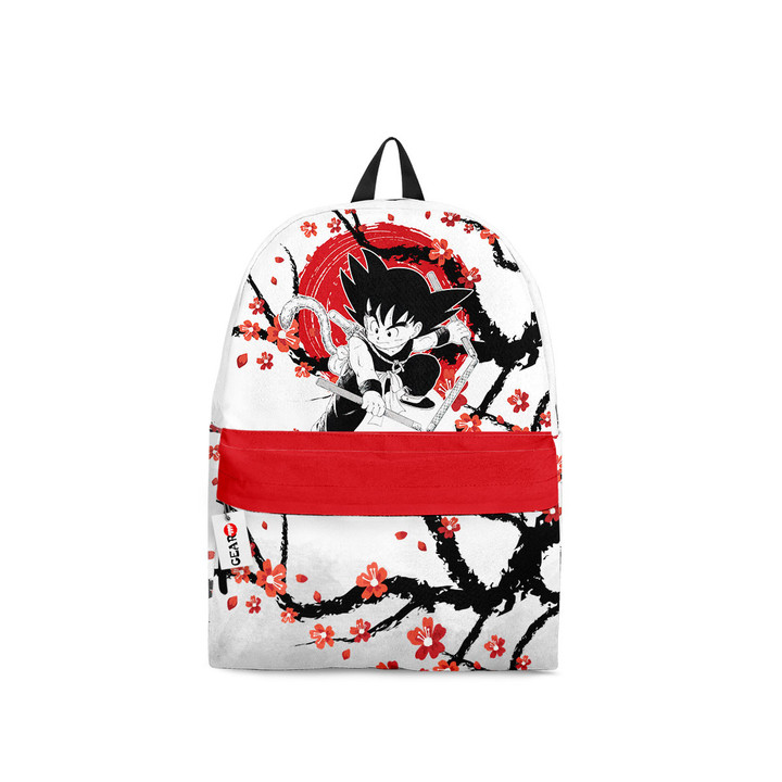 Goku Kid Backpack Dragon Ball Custom Anime Bag Japan Style