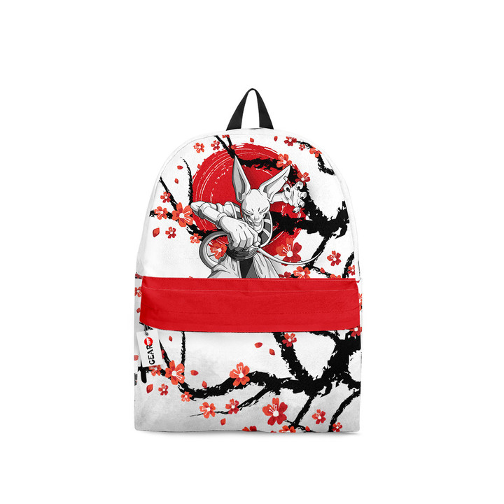 Beerus Backpack Dragon Ball Custom Anime Bag Japan Style