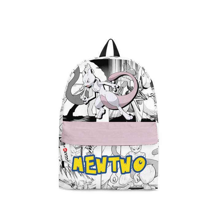 Mewtwo Backpack Pokemon Custom Anime Bag Mix Manga