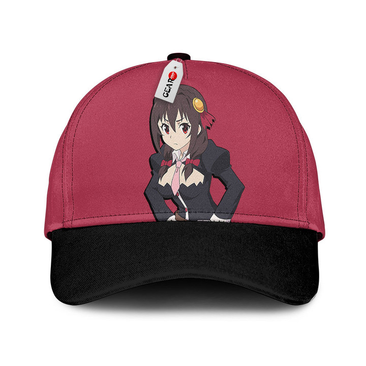 Yunyun Baseball Cap KonoSuba Custom Anime Hat For Fans