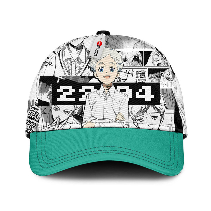 Norman Baseball Cap The Promised Neverland Custom Anime Hat Manga Style