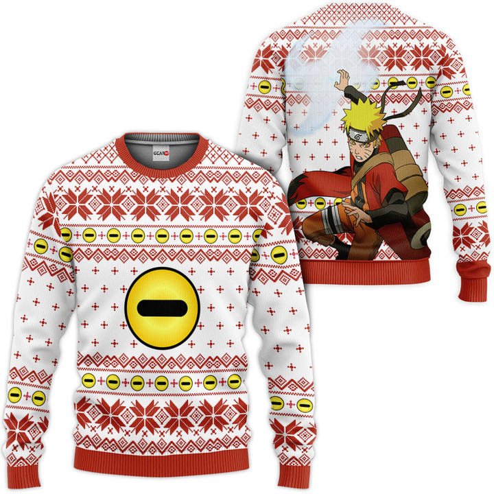 Nrt Uzumaki Sage Ugly Christmas Sweater Custom For Anime Fans VA0822 Gear Otaku