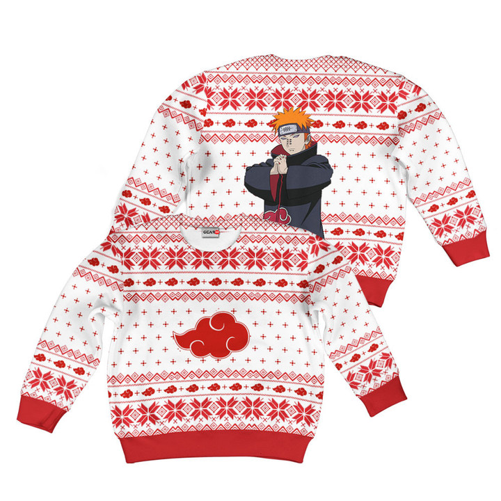 Pain Kids Ugly Christmas Sweater Custom For Anime Fans VA0822 Gear Otaku