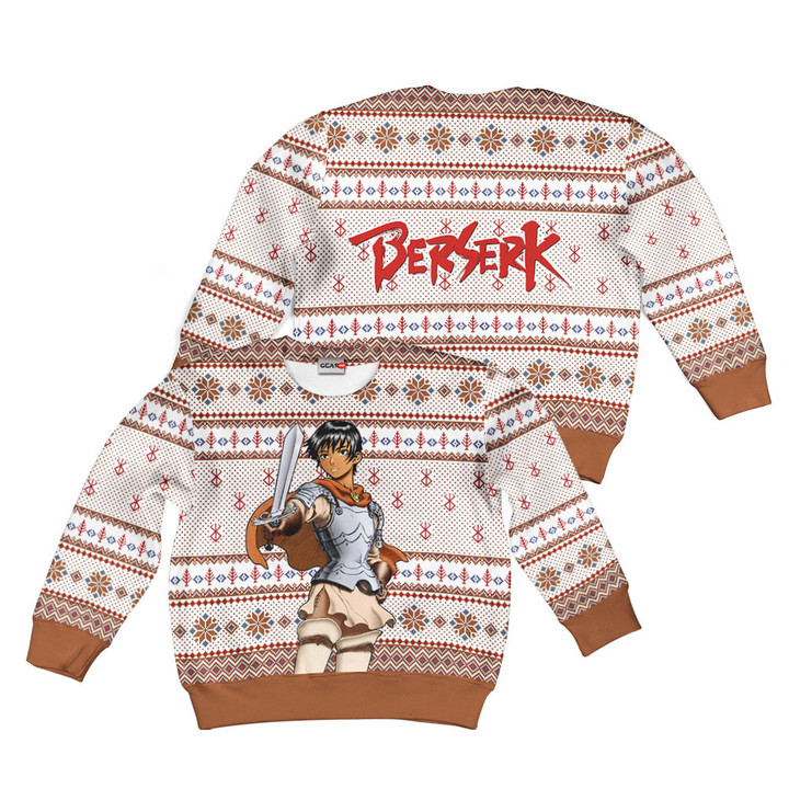 Berserk Casca Kids Ugly Christmas Sweater Custom For Anime Fans VA0822 Gear Otaku