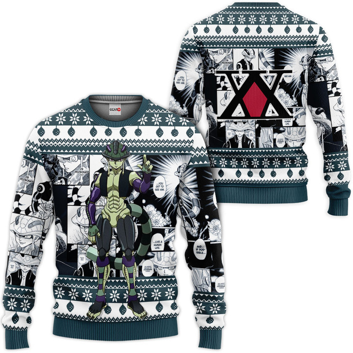 HxH Meruem Custom Anime Ugly Christmas Sweater Gear Otaku