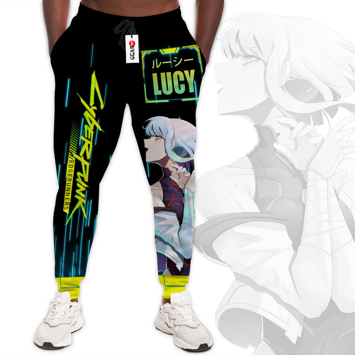Cyberpunk Edgerunners Lucy Custom Anime Joggers HA2209 Gear Otaku