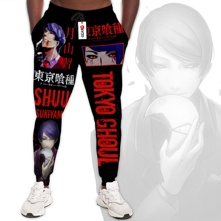 Tokyo Ghoul Shuu Tsukiyama Custom Anime Sweatpants HA0711 Gear Otaku