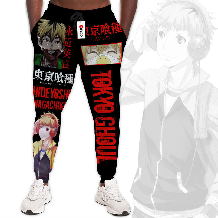 Tokyo Ghoul Hideyoshi Nagachika Custom Anime Sweatpants HA0711 Gear Otaku