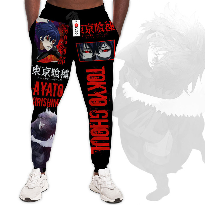 Tokyo Ghoul Ayato Kirishima Custom Anime Sweatpants HA0711 Gear Otaku