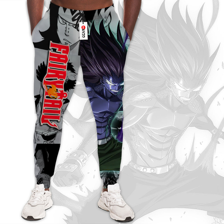 Fairy Tail Gajeel Redfox Custom Anime Sweatpants HA0711 Gear Otaku
