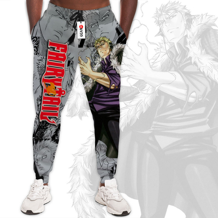 Fairy Tail Laxus Dreyar Custom Anime Sweatpants HA0711 Gear Otaku