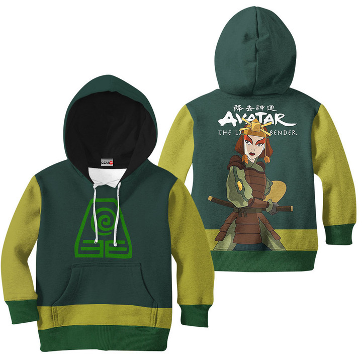 Avatar The Last Airbender Suki Kids Hoodie Custom Anime Clothes VA0612 Gear Otaku