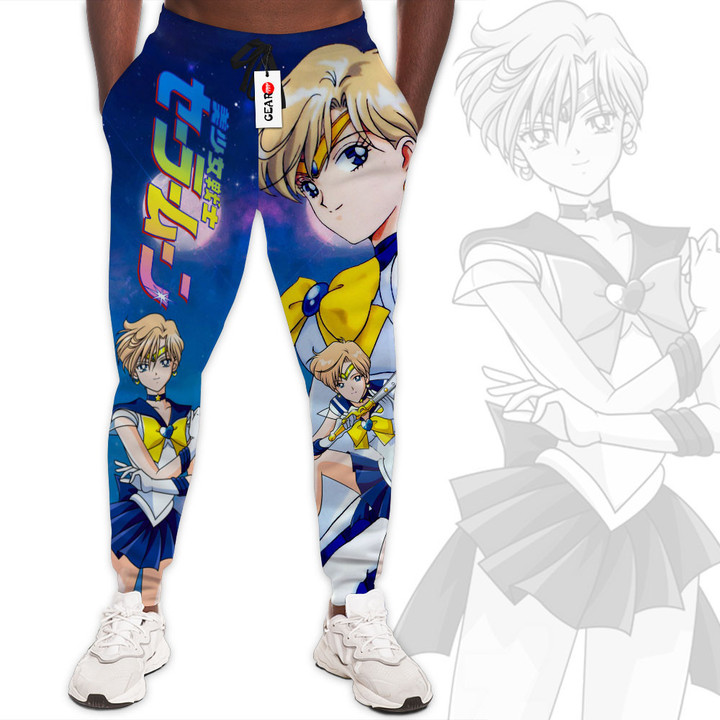 Sailor Uranus Custom Anime Sweatpants for Otaku HA0711 Gear Otaku