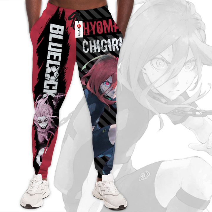 Blue Lock Hyoma Chigiri Custom Anime Sweatpants HA2111 Gear Otaku