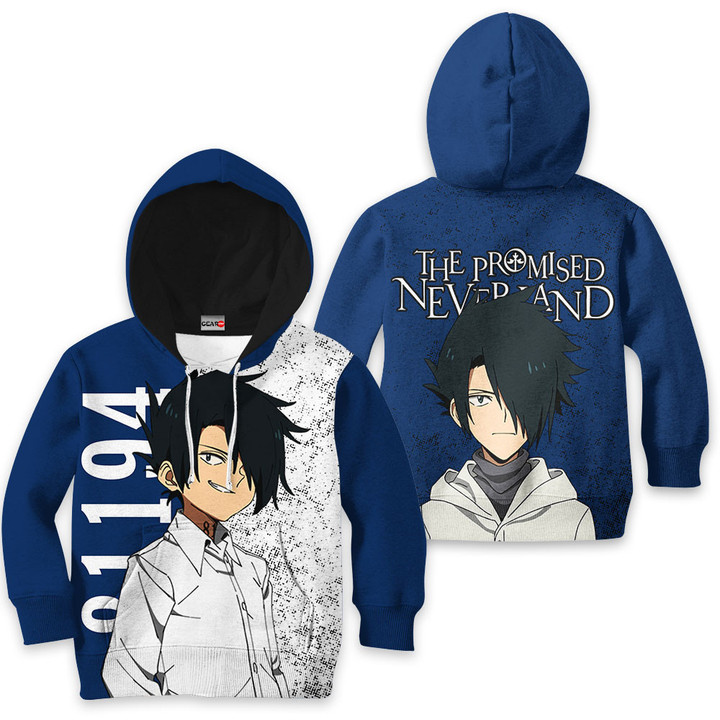 The Promised Neverland Ray Kids Hoodie Custom Anime Clothes PT2711 Gear Otaku
