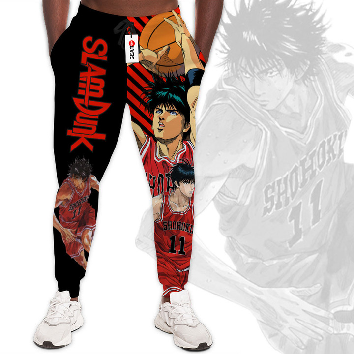 Slam Dunk Rukawa Kaede Custom Anime Sweatpants HA2111 Gear Otaku