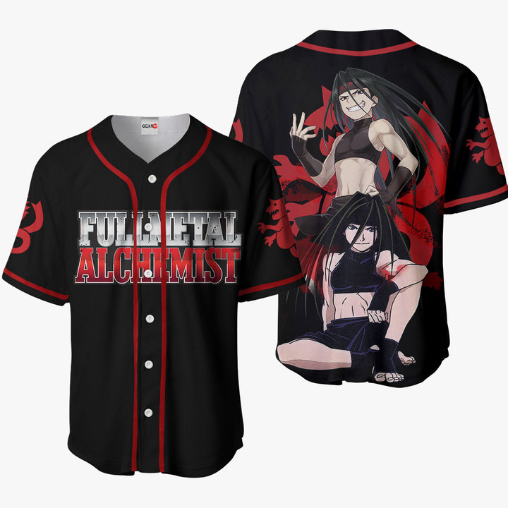 Fullmetal Alchemist Envy Jersey Shirt Anime Custom Clothes HA0601 Gear Otaku