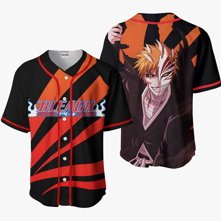 Ichigo Kurosaki Jersey Shirt Custom BL Anime Merch Clothes HA0601 Gear Otaku