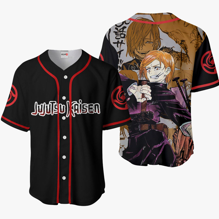 Jujutsu Kaisen Nobara Kugisaki Jersey Shirt Custom Anime Merch Clothes HA0901 Gear Otaku