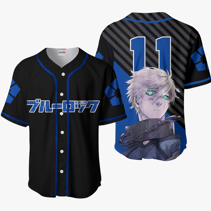 Blue Lock Seishiro Nagi Jersey Shirt Custom Anime Merch HA1201 Gear Otaku
