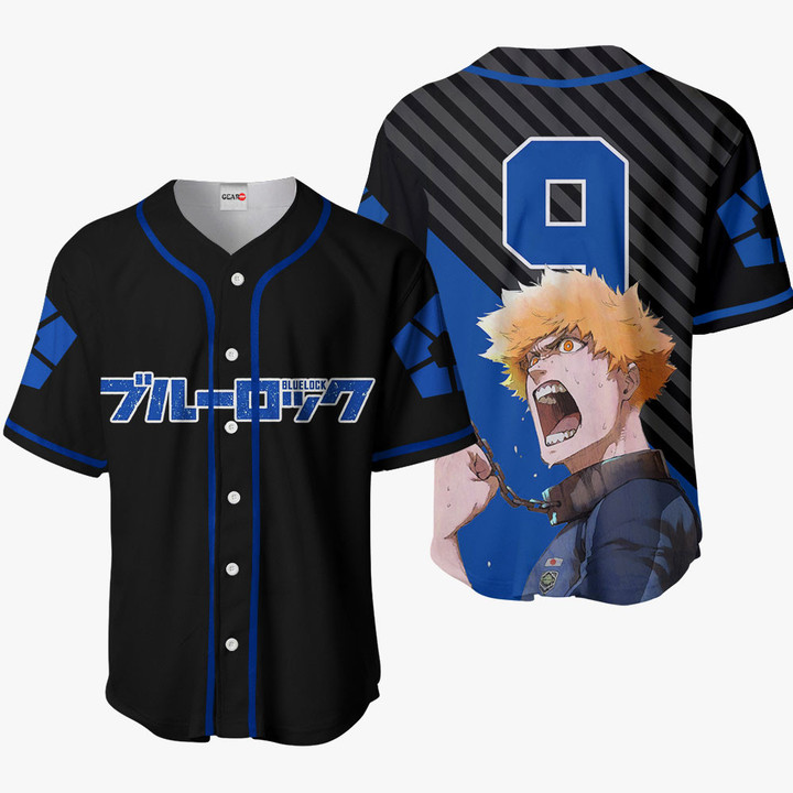 Blue Lock Rensuke Kunigami Jersey Shirt Custom Anime Merch HA1201 Gear Otaku