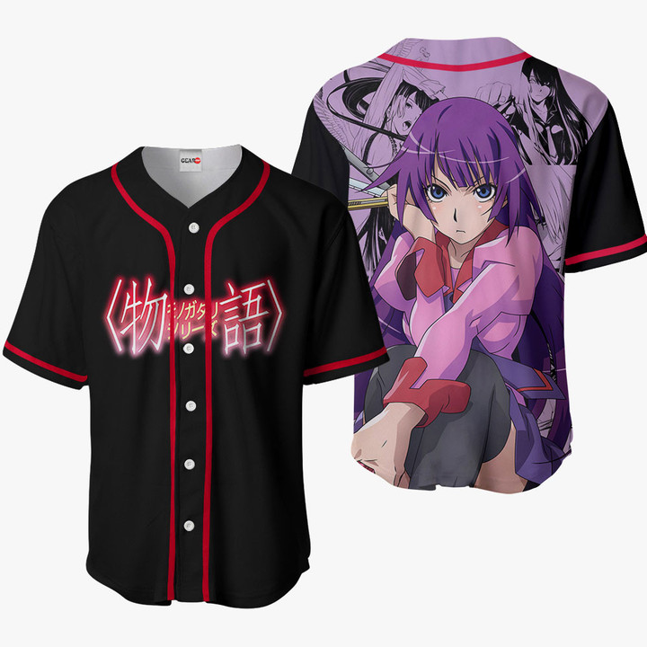 Hitagi Senjougahara Jersey Shirt Custom Anime Merch Clothes HA1101 Gear Otaku