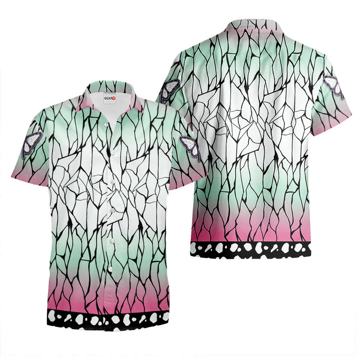Shinobu Kocho Hawaiian Shirts Custom Anime Merch Clothes NTT0202-1-gear otaku