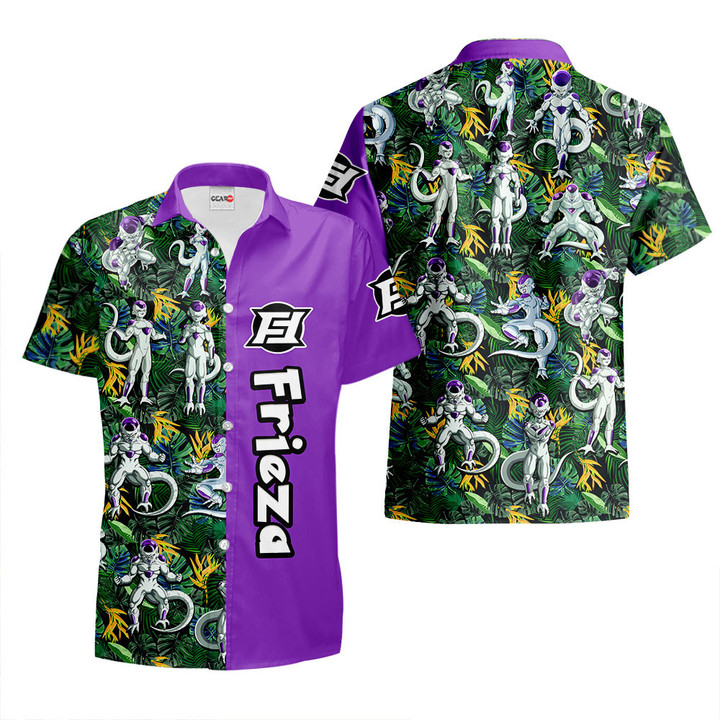 Frieza Hawaiian Shirts Custom Anime Merch Clothes NTT0202-1-gear otaku