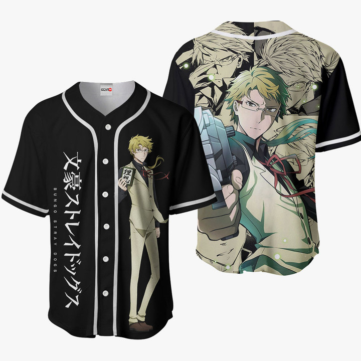 Doppo Kunikida Jersey Shirt Custom Anime Merch Clothes HA1101 Gear Otaku