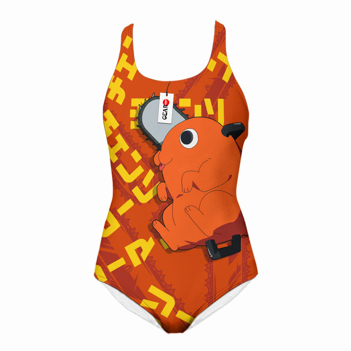 Chainsaw Man Pochita Swimsuit Custom Anime Swimwear VA1001-1-gear otaku